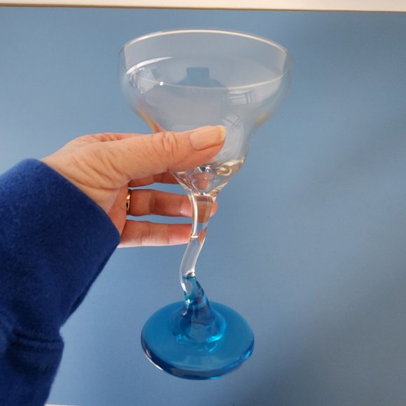 MARGARITA, COCTAIL, BEVERAGE GLASSES, COLORFUL, SET OF 4 - Picture 6 of 6